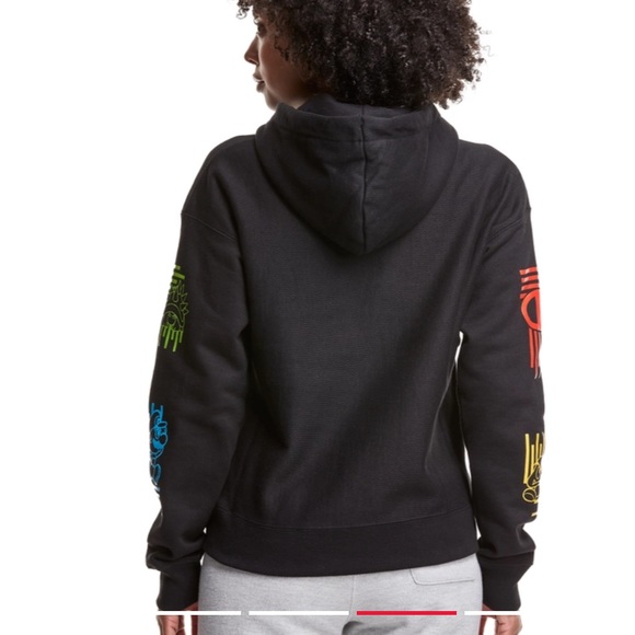 Women's Reverse Weave Hoodie, Mario Spiny & Goomba - Picture 3 of 11